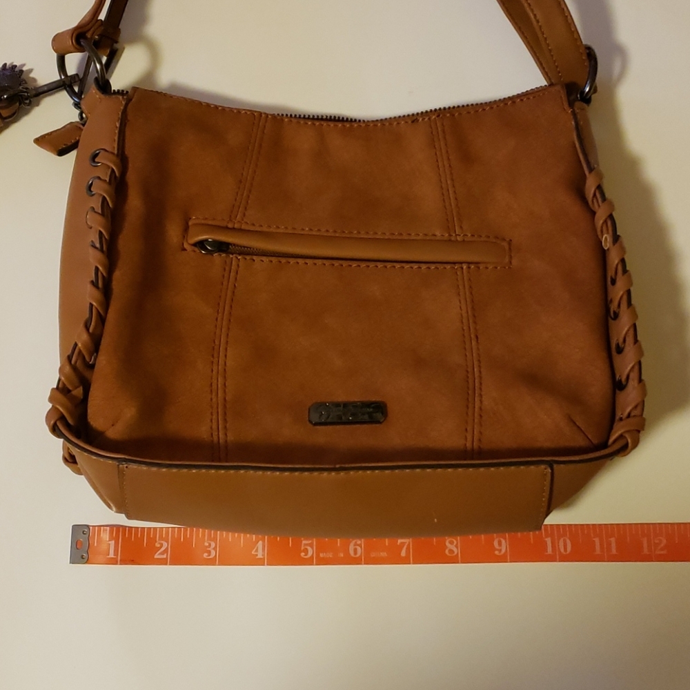 Jessica Simpson Cognac Mila Hobo Handbag - Picture 11 of 11